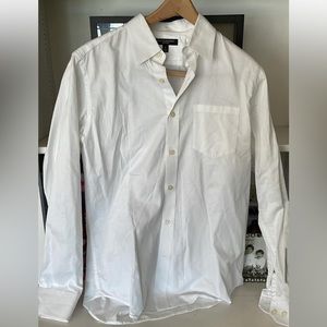 Men’s Banana Republic white dress button down.